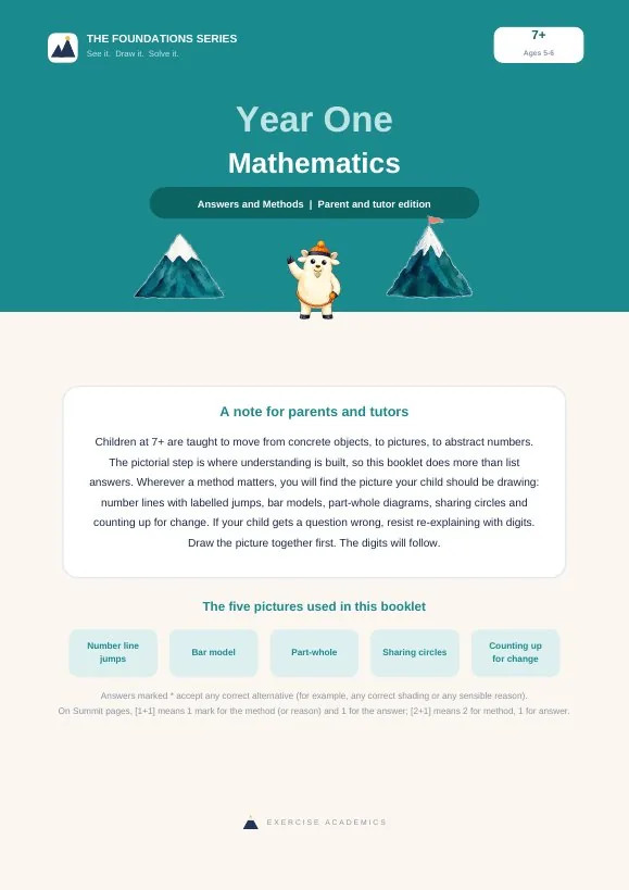 Year One Mathematics: Answers and Methods