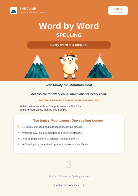 Word by Word: Year 3 Spelling
